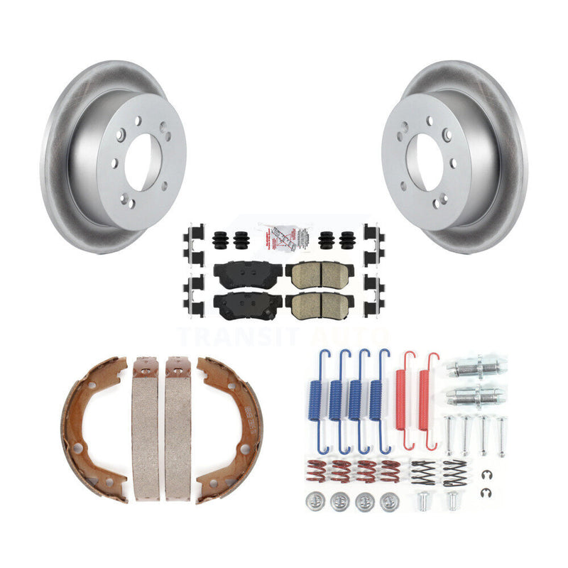Transit Auto KGA-107439 Disc Brake Kit for 2007-2010 Hyundai Elantra - Rear