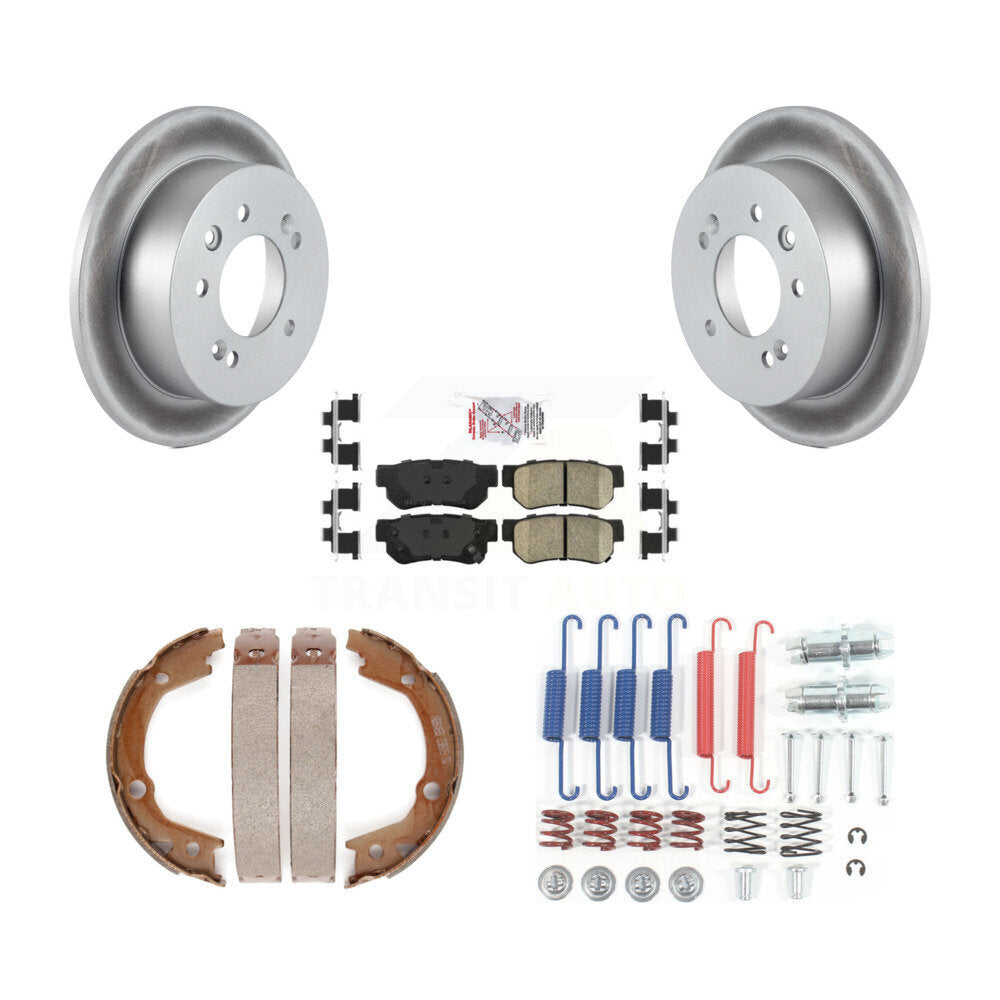 Transit Auto KGA-107440 Disc Brake Kit for 2007-2010 Hyundai Elantra - Rear