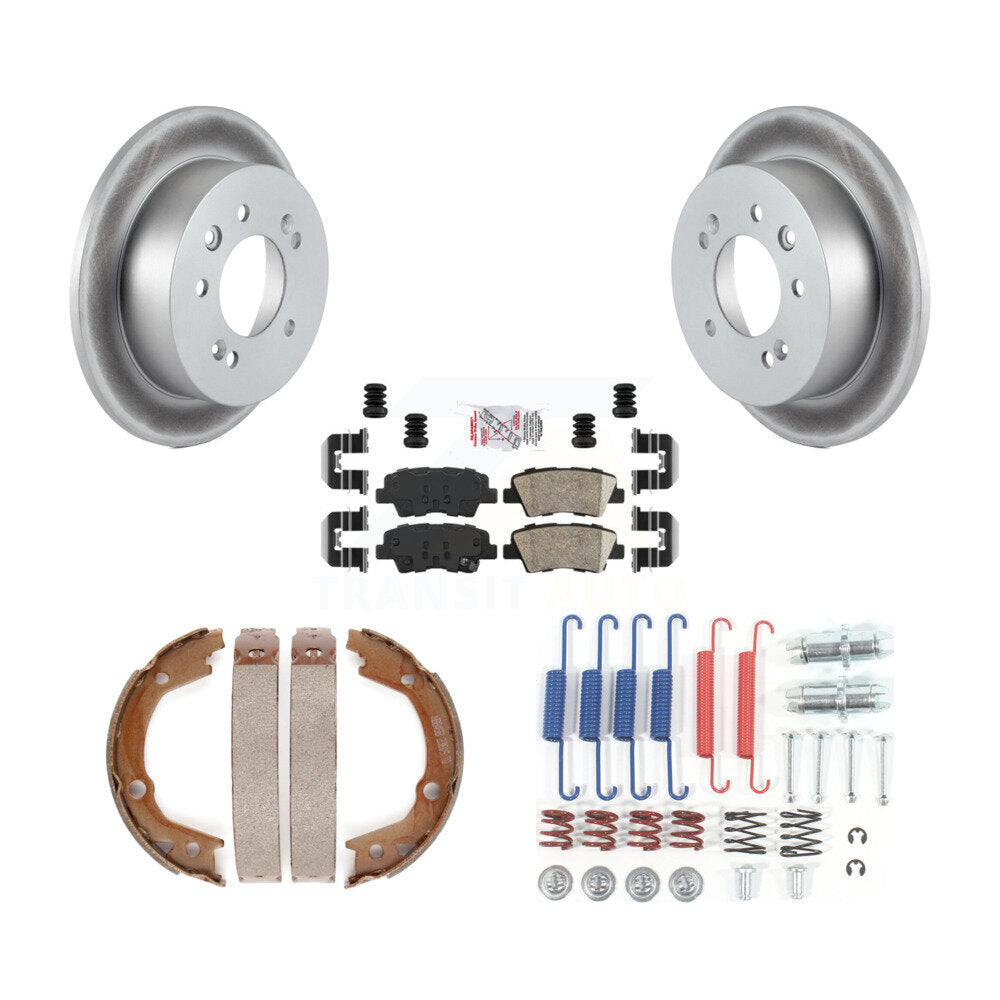 Transit Auto KGA-107441 Disc Brake Kit for 2010 Hyundai Elantra - Rear