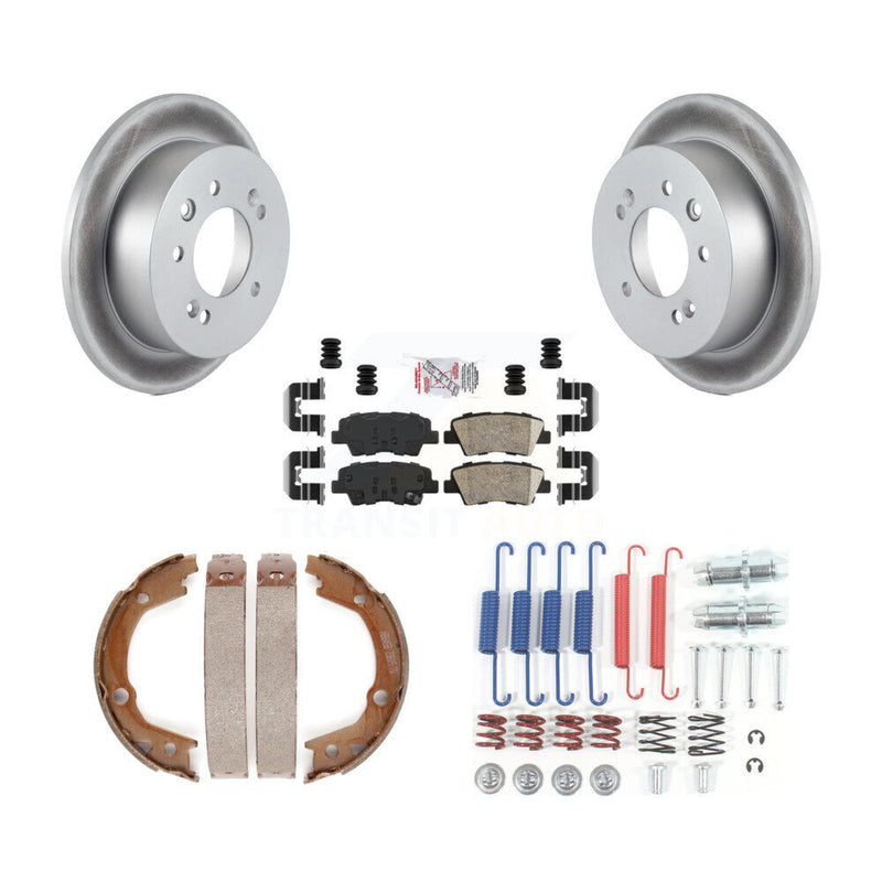 Transit Auto KGA-107441 Disc Brake Kit for 2010 Hyundai Elantra - Rear