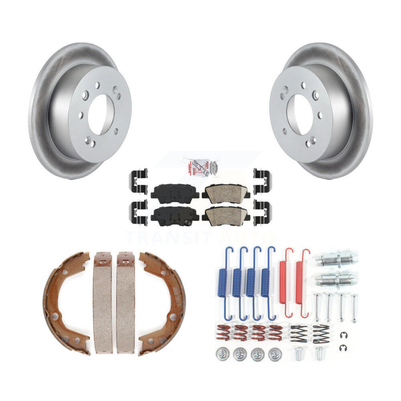 Transit Auto KGA-107442 Disc Brake Kit for 2010 Hyundai Elantra - Rear