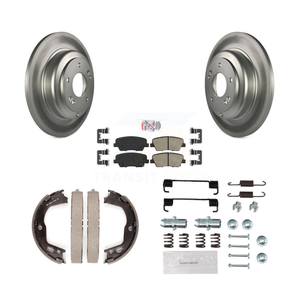 Transit Auto KGA-107443 Disc Brake Kit for 2010-2016 Hyundai Genesis Coupe - Rear