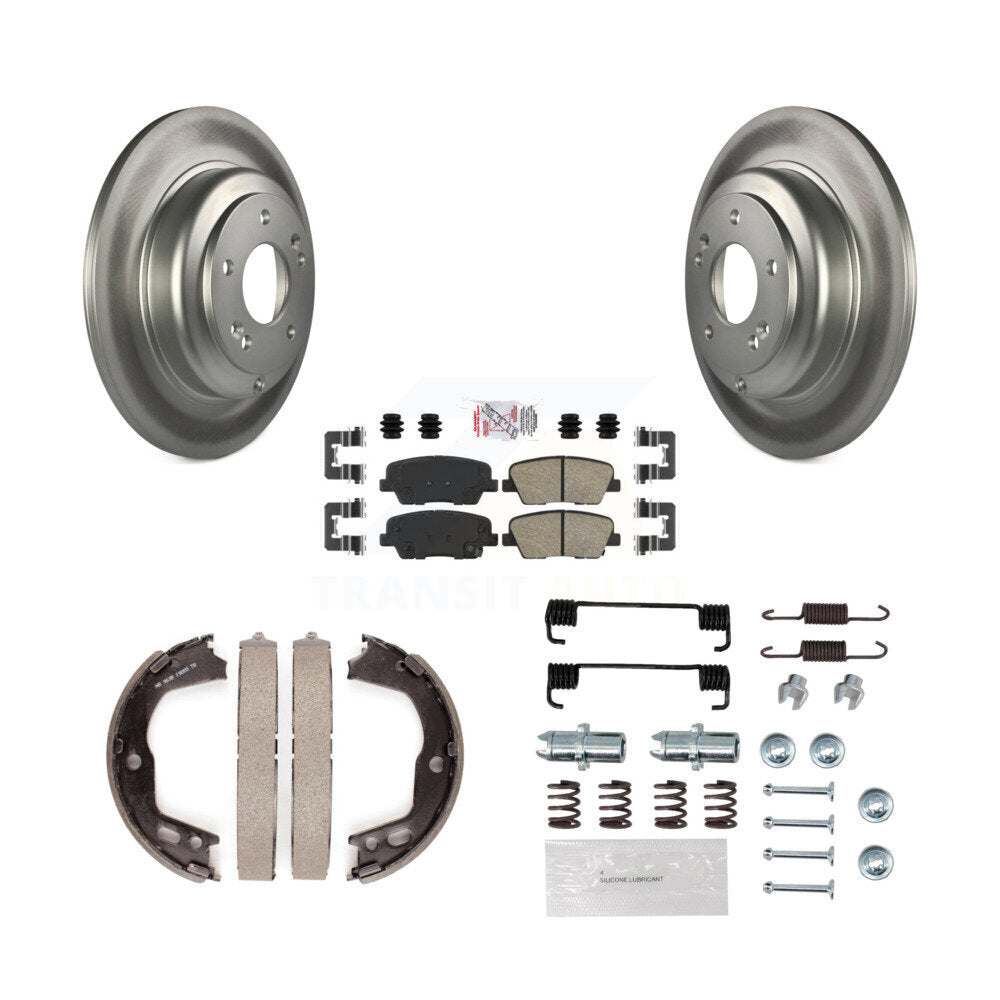 Transit Auto KGA-107444 Disc Brake Kit for 2010-2016 Hyundai Genesis Coupe - Rear