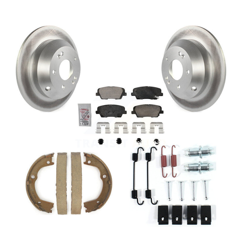 Transit Auto KGA-107445 Disc Brake Kit for 2010-2013 Kia Sorento, Hyundai Santa Fe - Rear