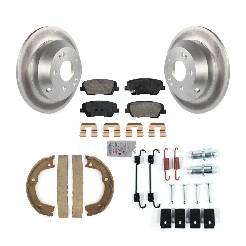 Transit Auto KGA-107446 Disc Brake Kit for 2010-2013 Kia Sorento, Hyundai Santa Fe - Rear