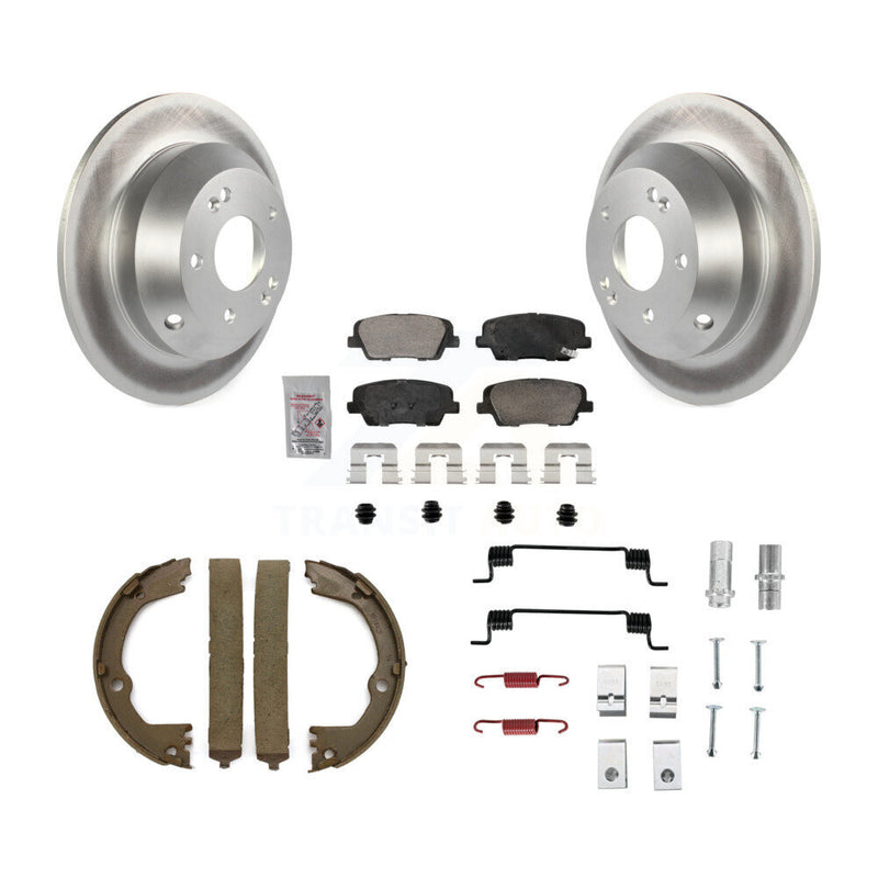 Transit Auto KGA-107447 Disc Brake Kit for 2013-2016 Hyundai Santa Fe XL, Kia Sorento and More - Rear