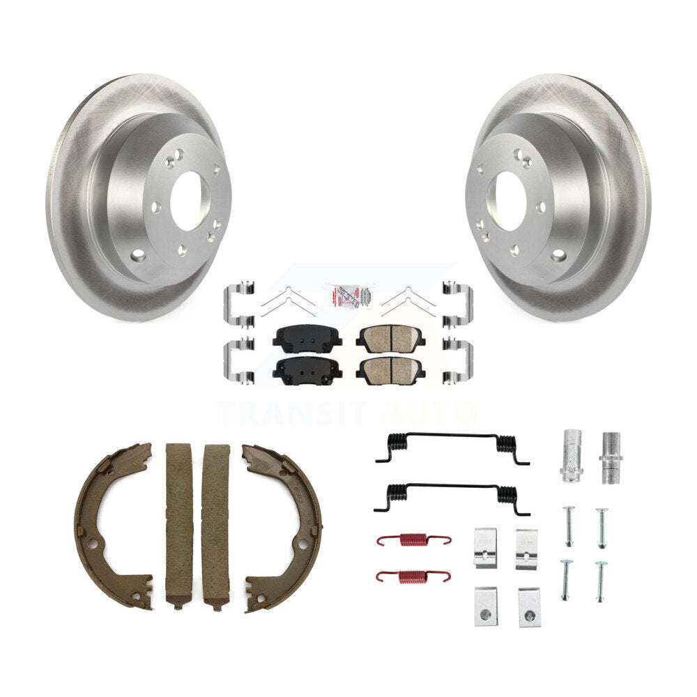 Transit Auto KGA-107449 Disc Brake Kit for 2014-2019 Hyundai Santa Fe XL, Hyundai Santa Fe and More - Rear