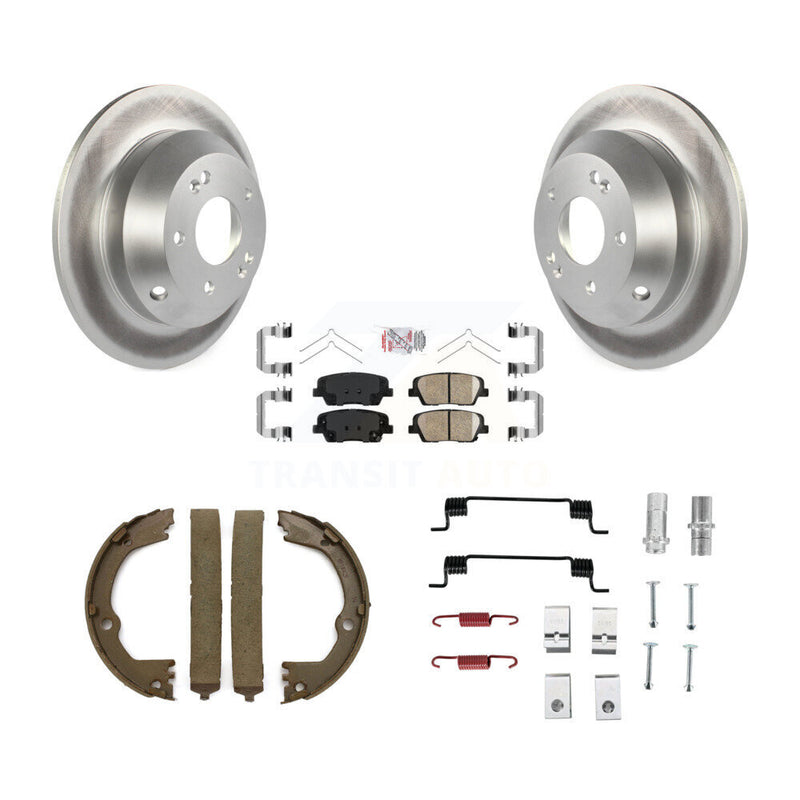 Transit Auto KGA-107449 Disc Brake Kit for 2014-2019 Hyundai Santa Fe XL, Hyundai Santa Fe and More - Rear