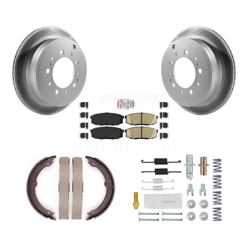 Transit Auto KGA-107452 Disc Brake Kit for 2007-2021 Lexus LX570, Toyota Land Cruiser and More - Rear