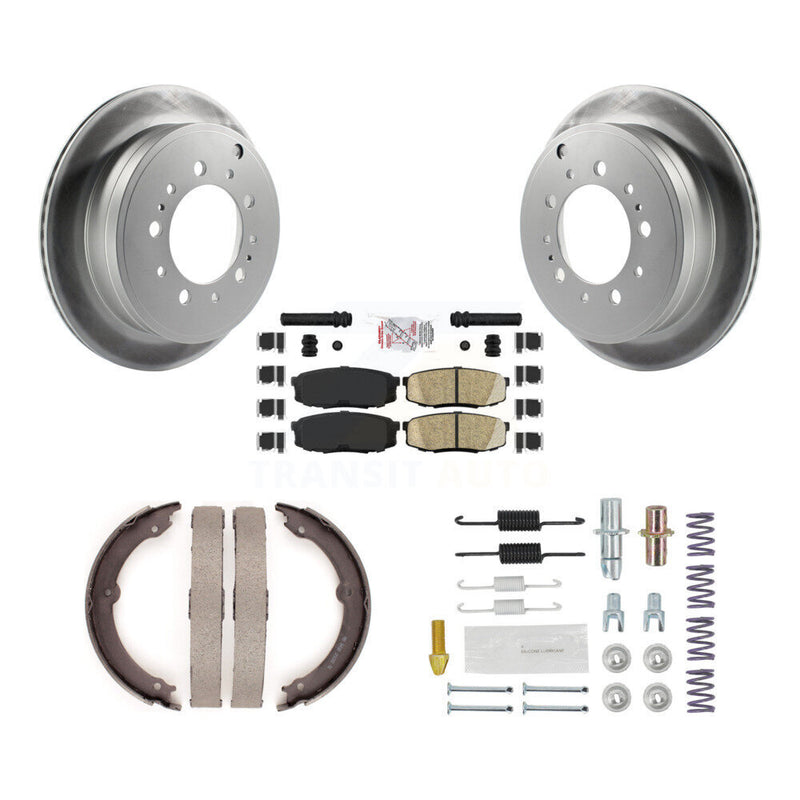 Transit Auto KGA-107453 Disc Brake Kit for 2007-2021 Lexus LX570, Toyota Land Cruiser and More - Rear
