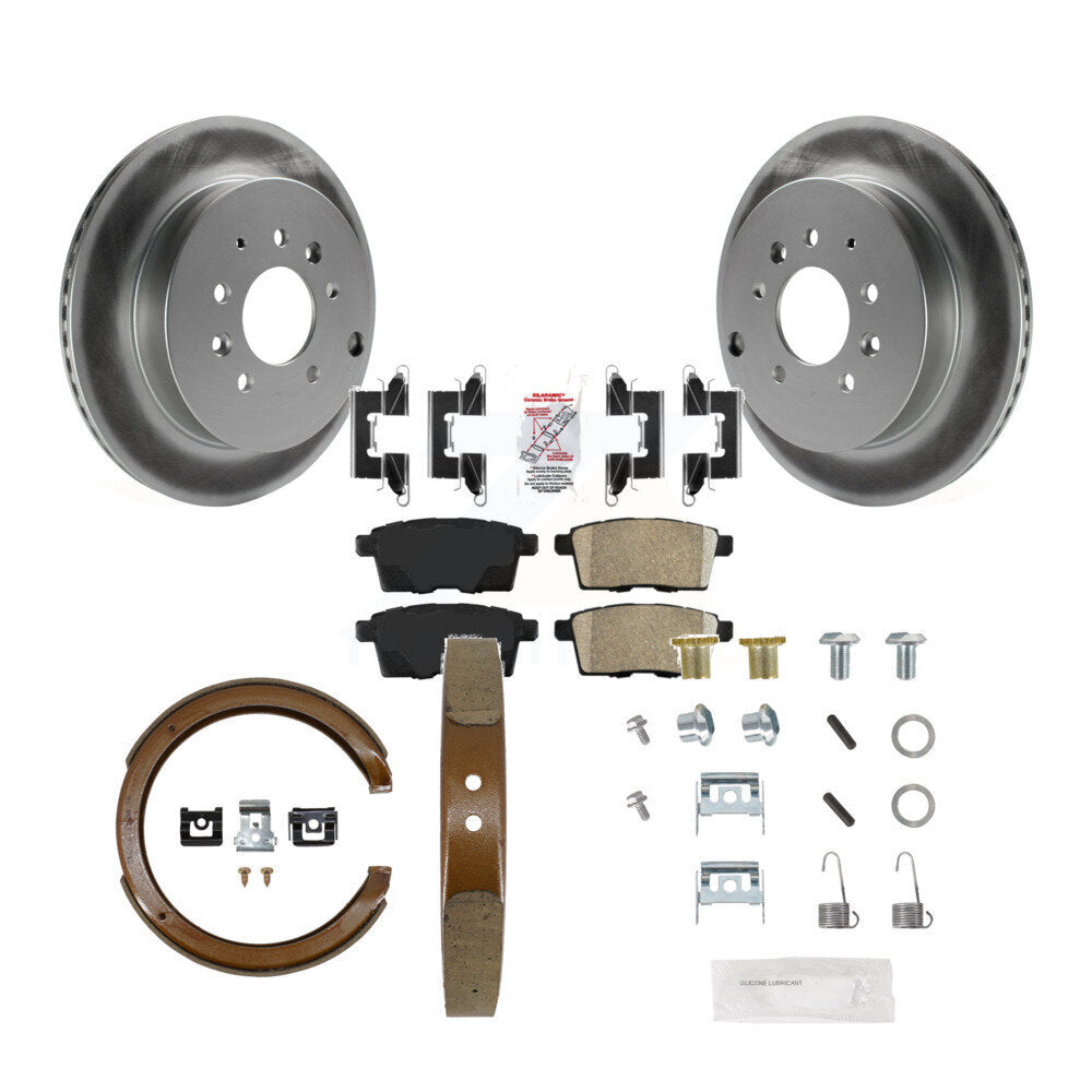 Transit Auto KGA-107454 Disc Brake Kit for 2007-2012 Ford Edge, Lincoln MKX, Mazda CX-7 - Rear
