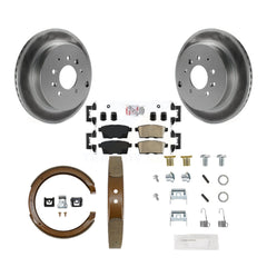 Transit Auto KGA-107455 Disc Brake Kit for 2007-2012 Ford Edge, Lincoln MKX, Mazda CX-7 - Rear
