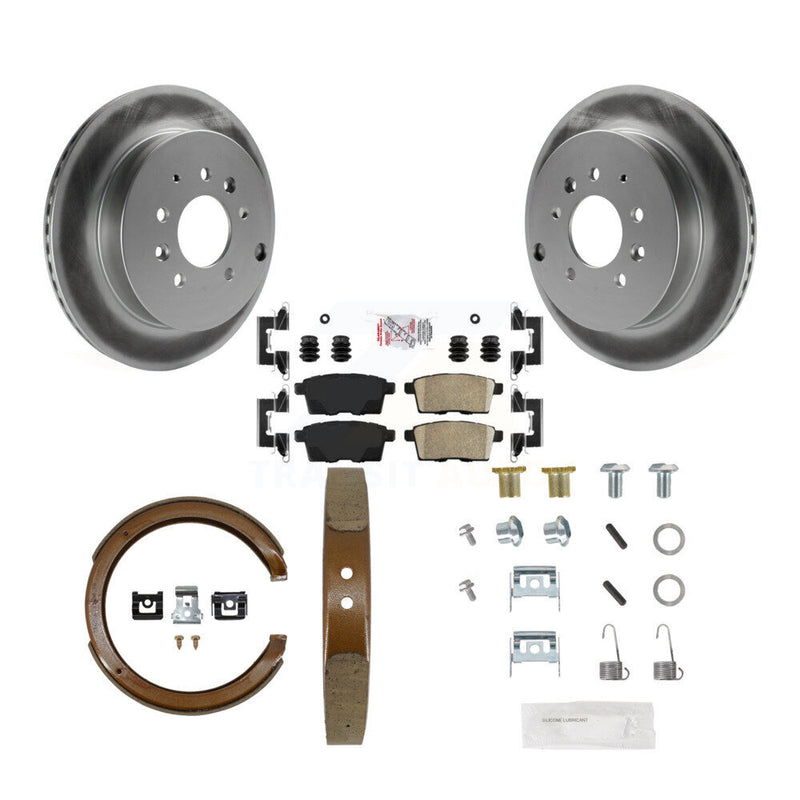 Transit Auto KGA-107455 Disc Brake Kit for 2007-2012 Ford Edge, Lincoln MKX, Mazda CX-7 - Rear