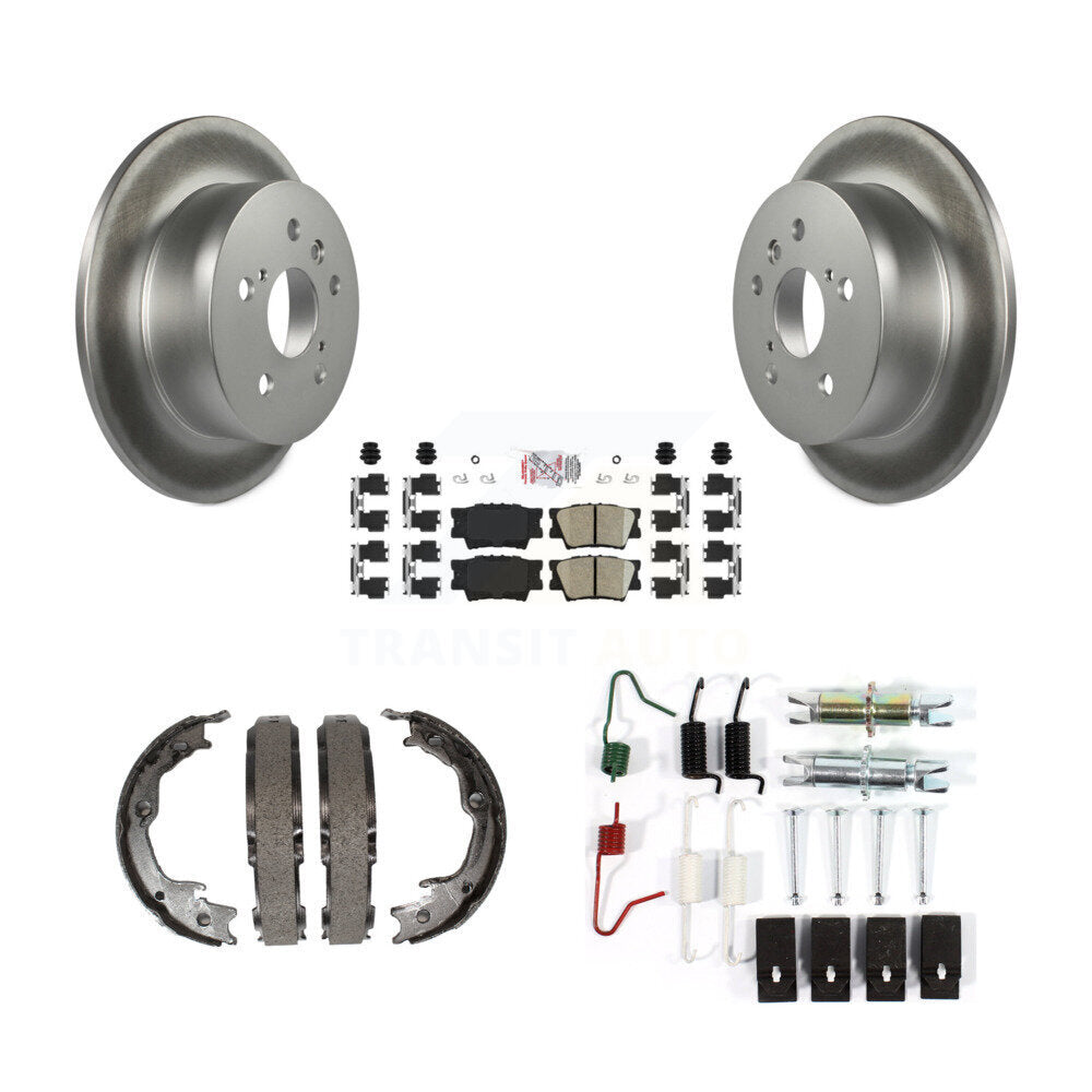 Transit Auto KGA-107458 Disc Brake Kit for 2012-2018 Lexus ES350, Lexus ES300h and More - Rear