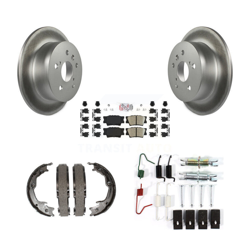 Transit Auto KGA-107458 Disc Brake Kit for 2012-2018 Lexus ES350, Lexus ES300h and More - Rear