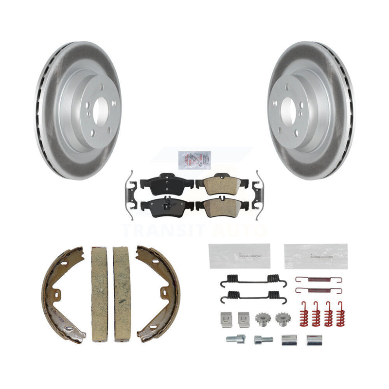Transit Auto KGA-107463 Disc Brake Kit for 2010-2018 Mercedes-Benz E550, Mercedes-Benz CLS550 - Rear
