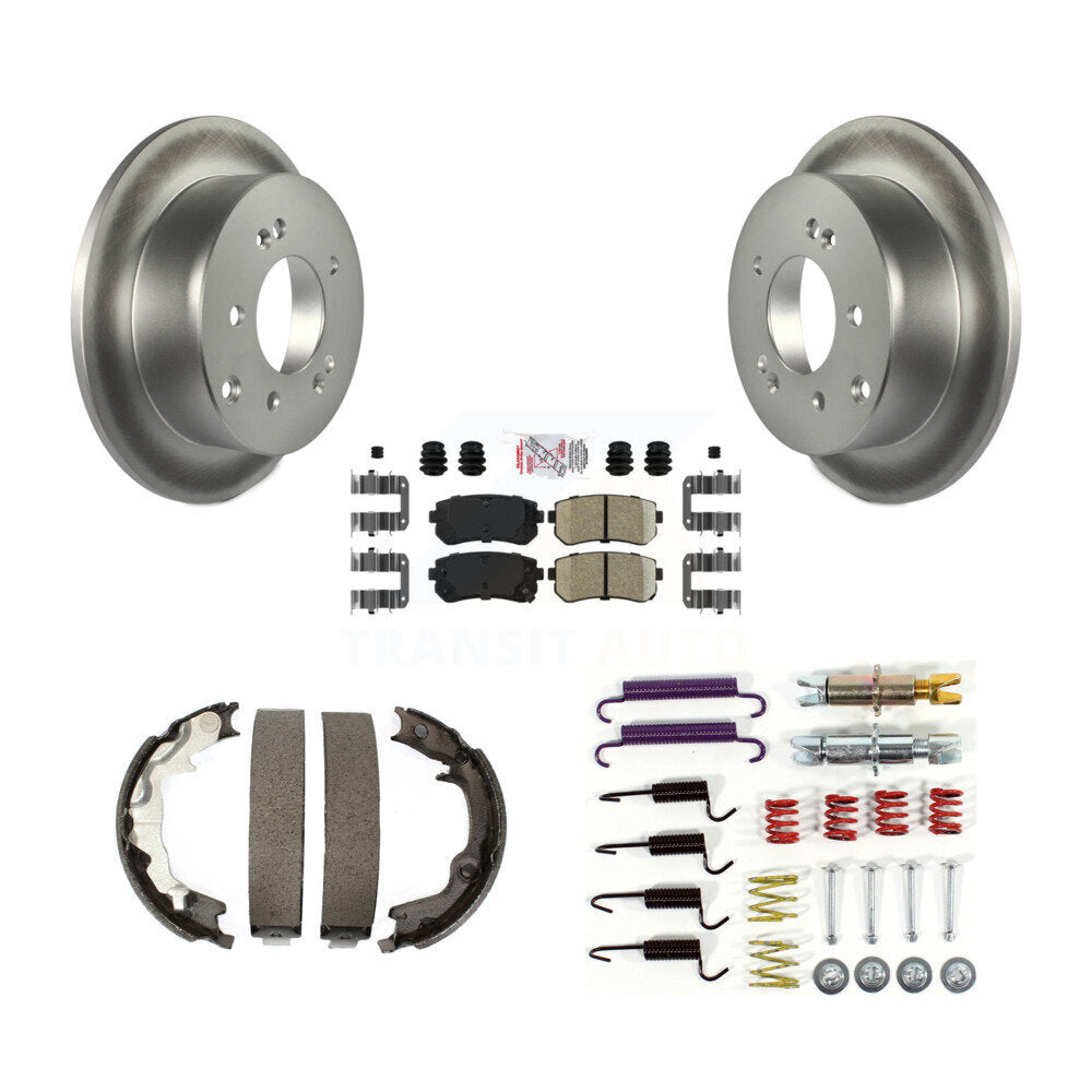 Transit Auto KGA-107464 Disc Brake Kit for 2010-2013 Kia Forte, Kia Forte Koup - Rear