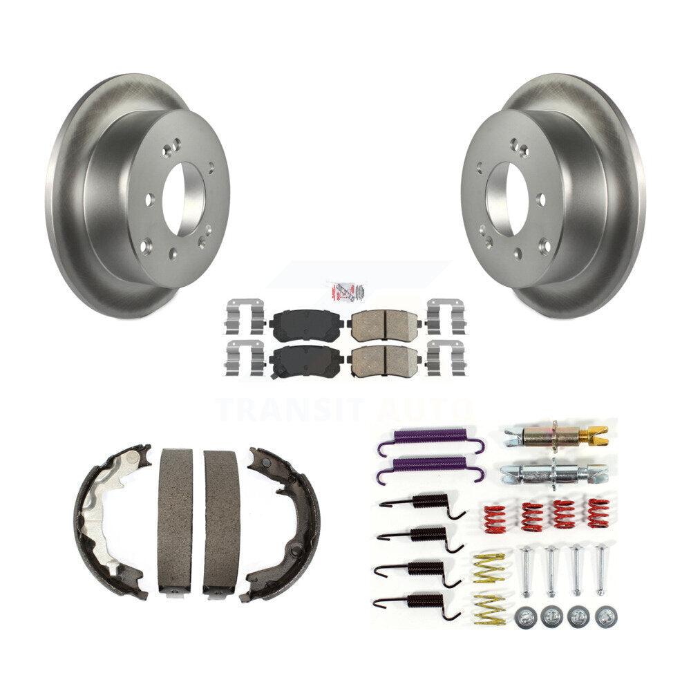 Transit Auto KGA-107465 Disc Brake Kit for 2010-2013 Kia Forte, Kia Forte Koup - Rear