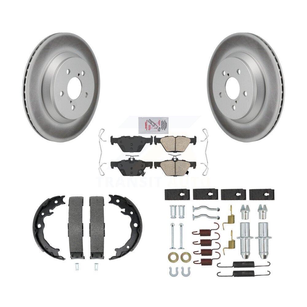 Transit Auto KGA-107470 Disc Brake Kit for 2021 Subaru Crosstrek - Rear