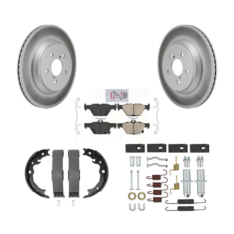 Transit Auto KGA-107470 Disc Brake Kit for 2021 Subaru Crosstrek - Rear