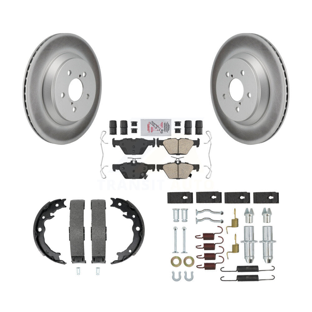 Transit Auto KGA-107471 Disc Brake Kit for 2021 Subaru Crosstrek - Rear
