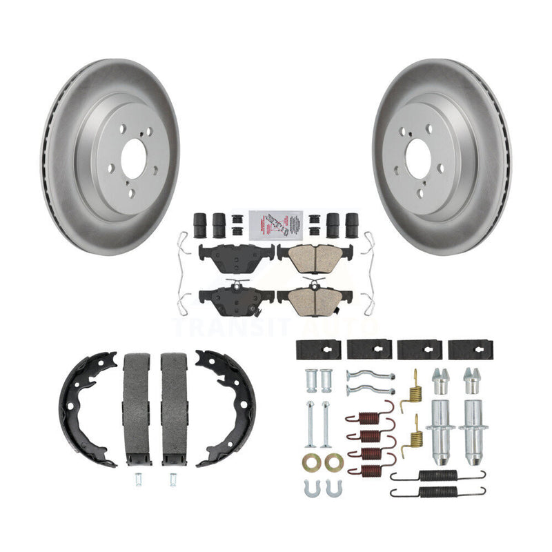 Transit Auto KGA-107471 Disc Brake Kit for 2021 Subaru Crosstrek - Rear