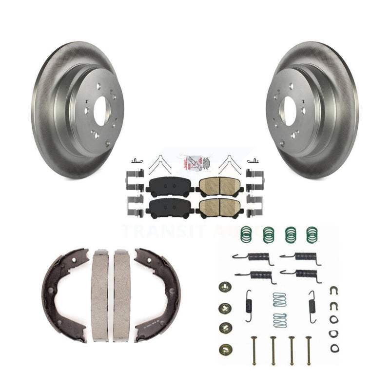 Transit Auto KGA-107472 Disc Brake Kit for 2007-2015 Acura ZDX, Honda Pilot, Acura MDX - Rear