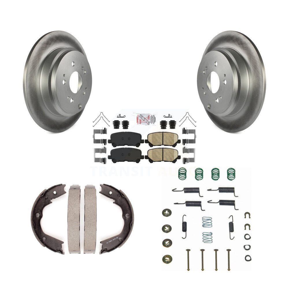Transit Auto KGA-107473 Disc Brake Kit for 2007-2015 Acura ZDX, Honda Pilot, Acura MDX - Rear