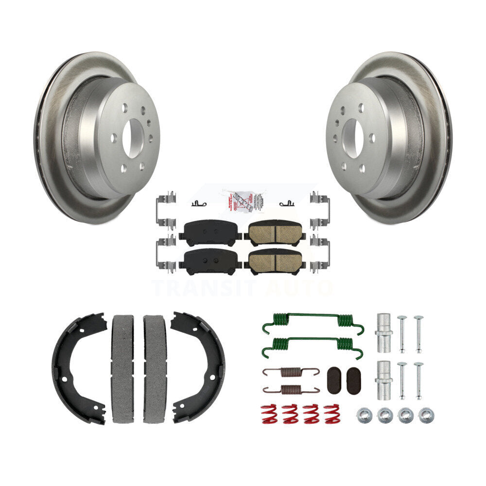 Transit Auto KGA-107476 Disc Brake Kit for 2015-2020 Chevrolet Colorado, GMC Canyon - Rear