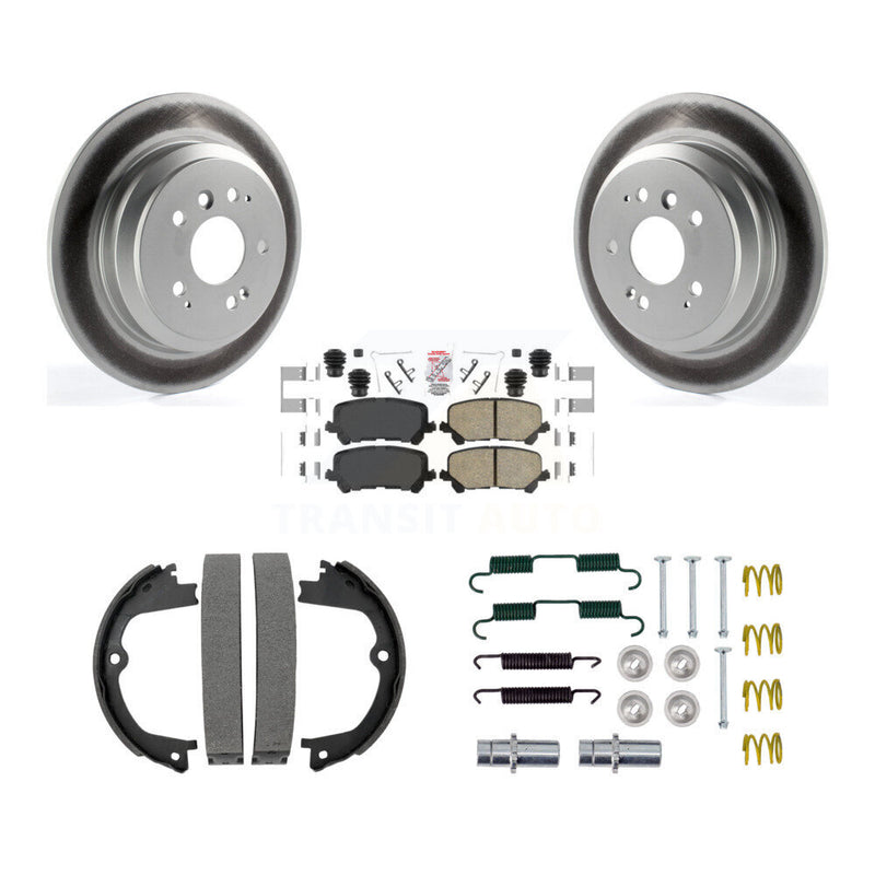 Transit Auto KGA-107478 Disc Brake Kit for 2016-2024 Honda Passport, Honda Ridgeline, Honda Pilot - Rear