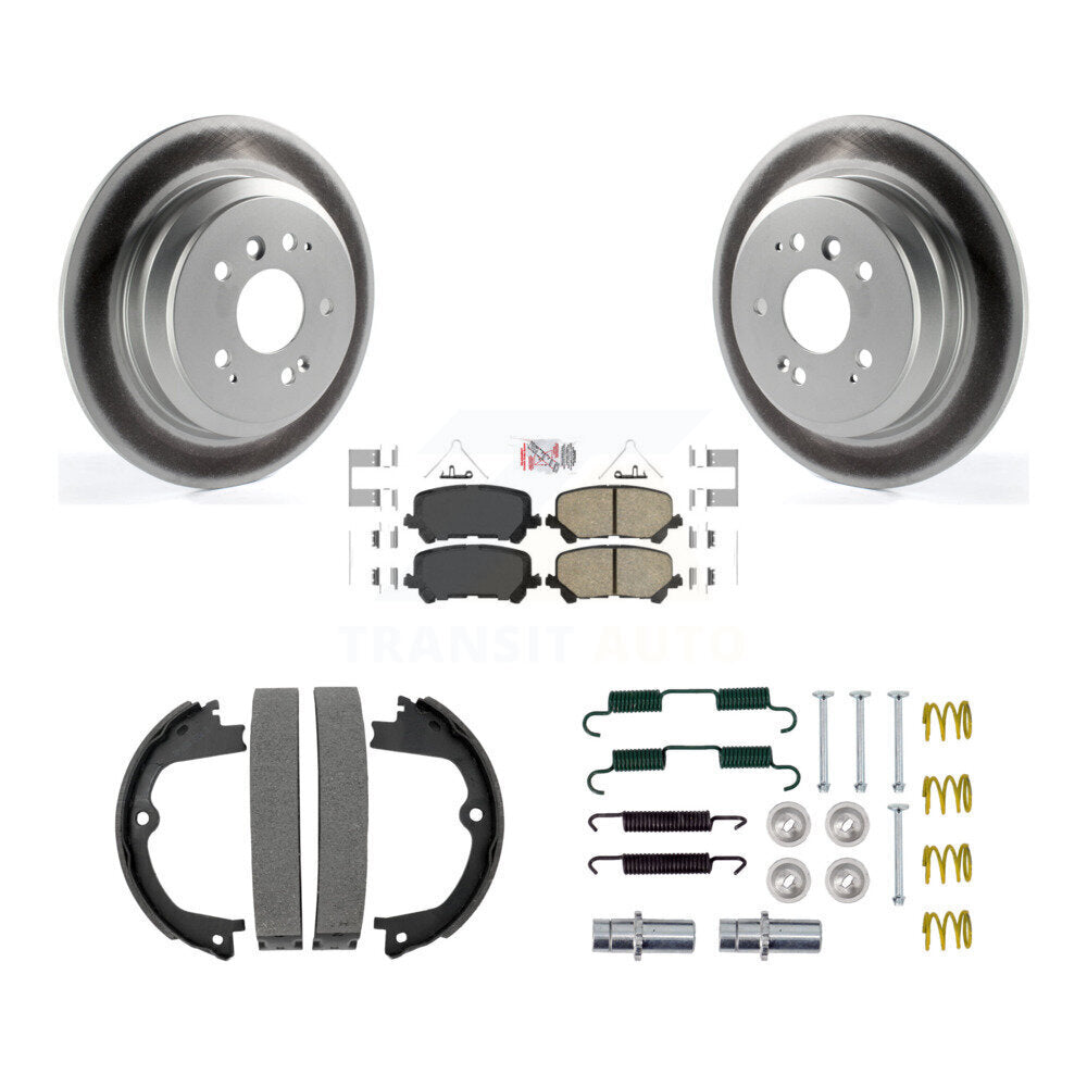 Transit Auto KGA-107479 Disc Brake Kit for 2016-2024 Honda Passport, Honda Ridgeline, Honda Pilot - Rear