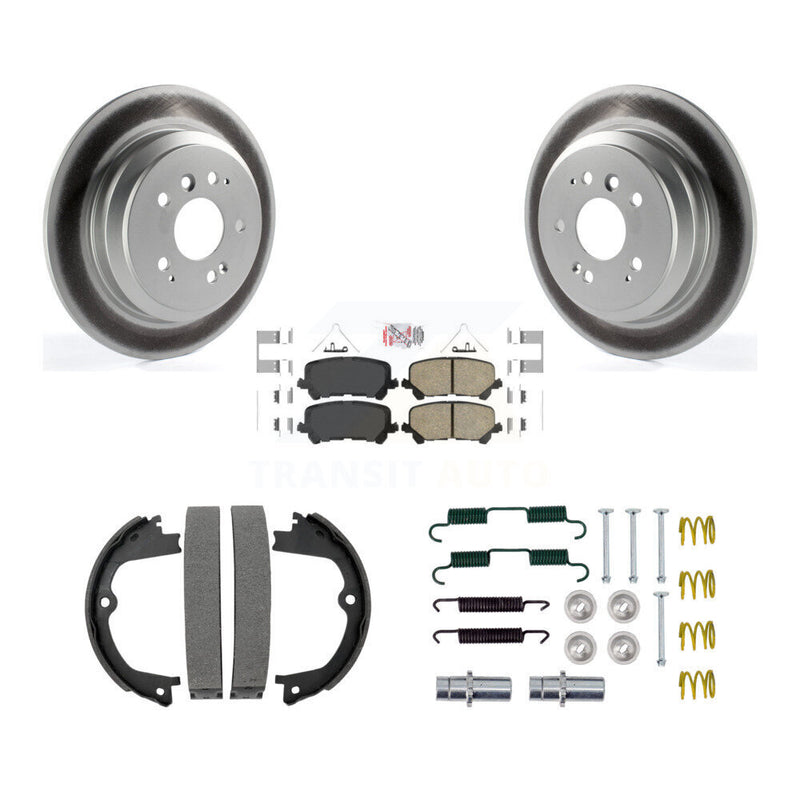 Transit Auto KGA-107479 Disc Brake Kit for 2016-2024 Honda Passport, Honda Ridgeline, Honda Pilot - Rear