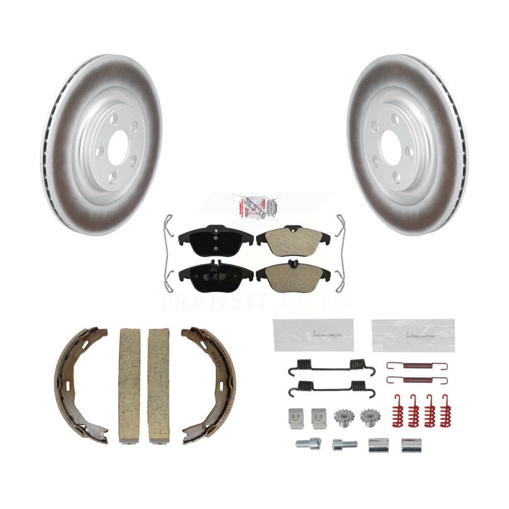 Transit Auto KGA-107480 Disc Brake Kit for 2017 Mercedes-Benz E400 - Rear