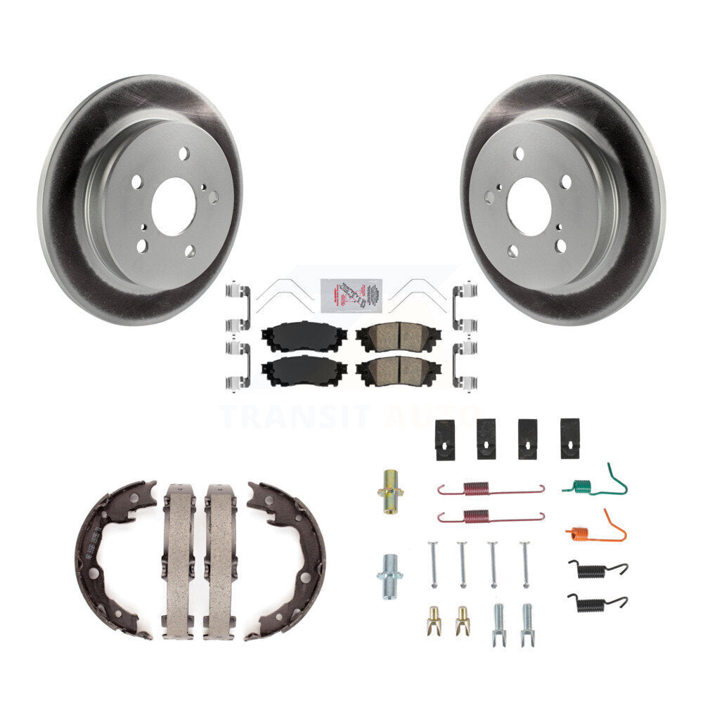 Transit Auto KGA-107484 Disc Brake Kit for 2020-2023 Toyota Camry - Rear