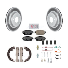 Transit Auto KGA-107490 Disc Brake Kit for 2018-2023 Nissan LEAF - Rear