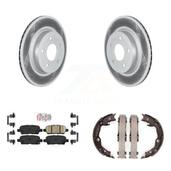 Transit Auto KGA-107494 Disc Brake Kit for 2017-2018 Nissan LEAF - Rear