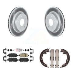 Transit Auto KGA-107495 Disc Brake Kit for 2017-2018 Nissan LEAF - Rear