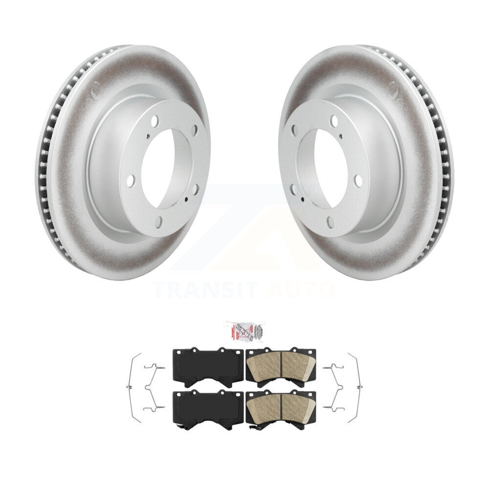 Transit Auto KGA-107508 Disc Brake Kit for 2008-2020 Toyota Land Cruiser, Lexus LX570 - Front