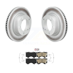 Transit Auto KGA-107508 Disc Brake Kit for 2008-2020 Toyota Land Cruiser, Lexus LX570 - Front