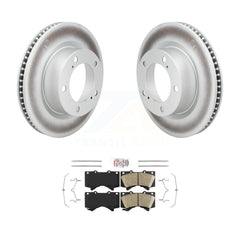 Transit Auto KGA-107509 Disc Brake Kit for 2008-2020 Toyota Land Cruiser, Lexus LX570 - Front