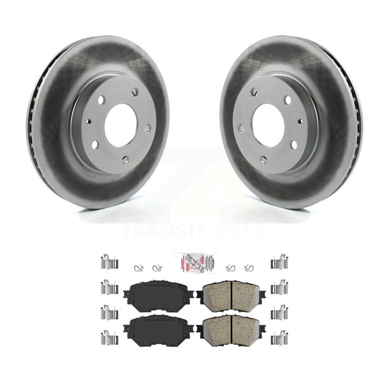Transit Auto KGA-107510 Disc Brake Kit for 2014-2018 Mazda 3, Mazda 3 Sport - Front
