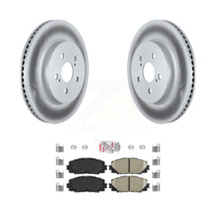 Transit Auto KGA-107514 Disc Brake Kit for 2019-2023 Toyota Corolla, Toyota Prius Prime - Front