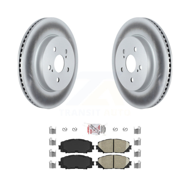 Transit Auto KGA-107514 Disc Brake Kit for 2019-2023 Toyota Corolla, Toyota Prius Prime - Front