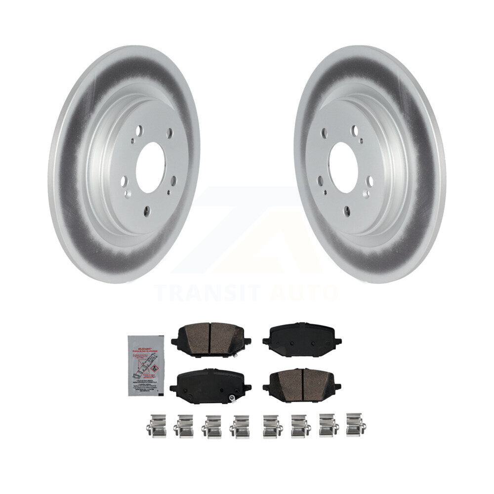 Transit Auto KGA-107528 Disc Brake Kit for 2023-2024 Honda Pilot - Rear