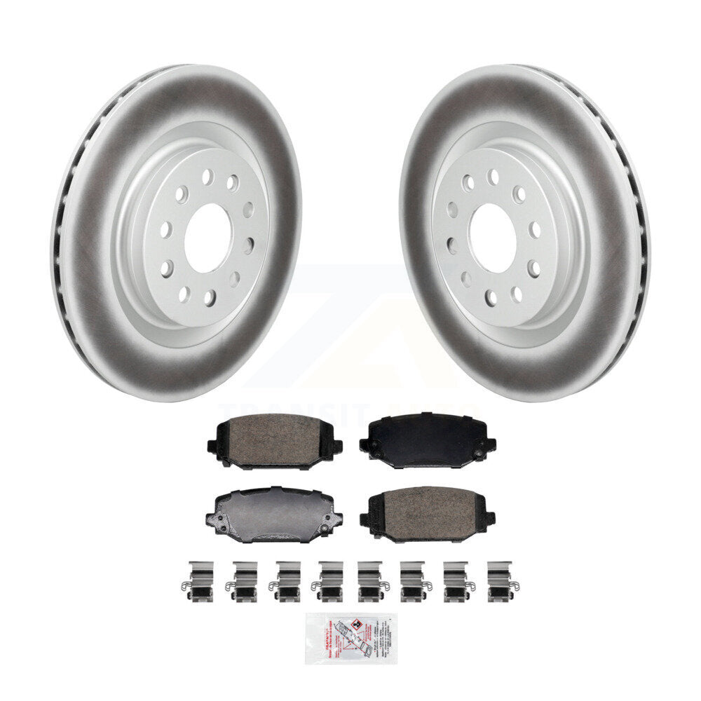 Transit Auto KGA-107529 Disc Brake Kit for 2021-2023 Jeep Grand Cherokee, Jeep Grand Cherokee L - Rear