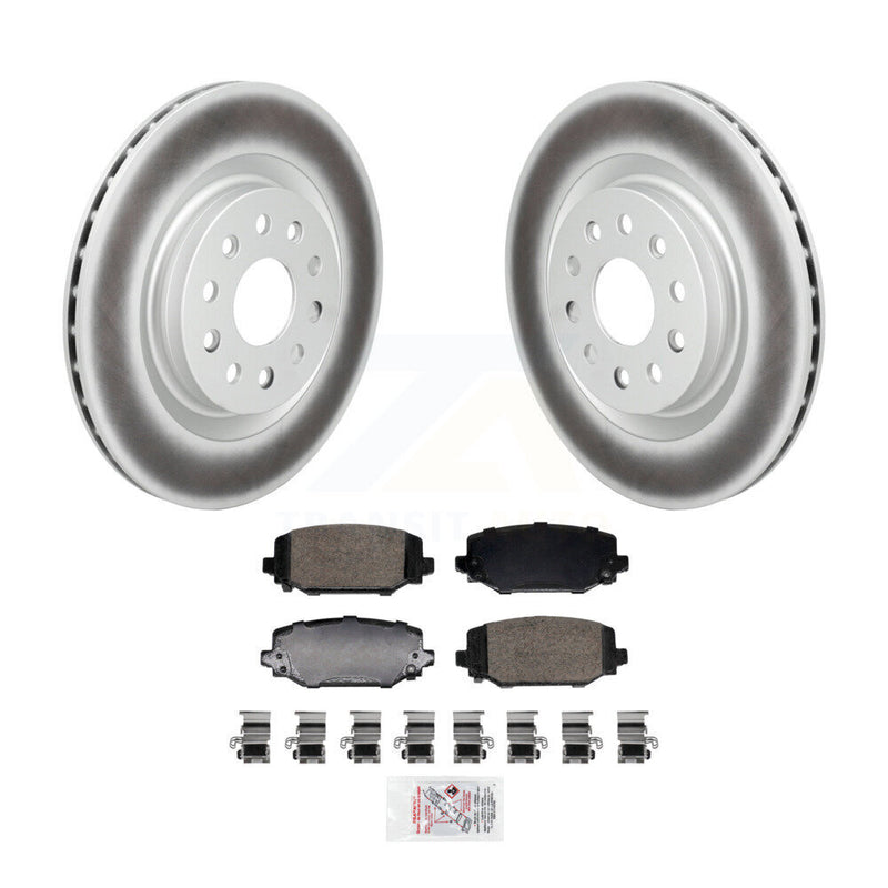 Transit Auto KGA-107529 Disc Brake Kit for 2021-2023 Jeep Grand Cherokee, Jeep Grand Cherokee L - Rear