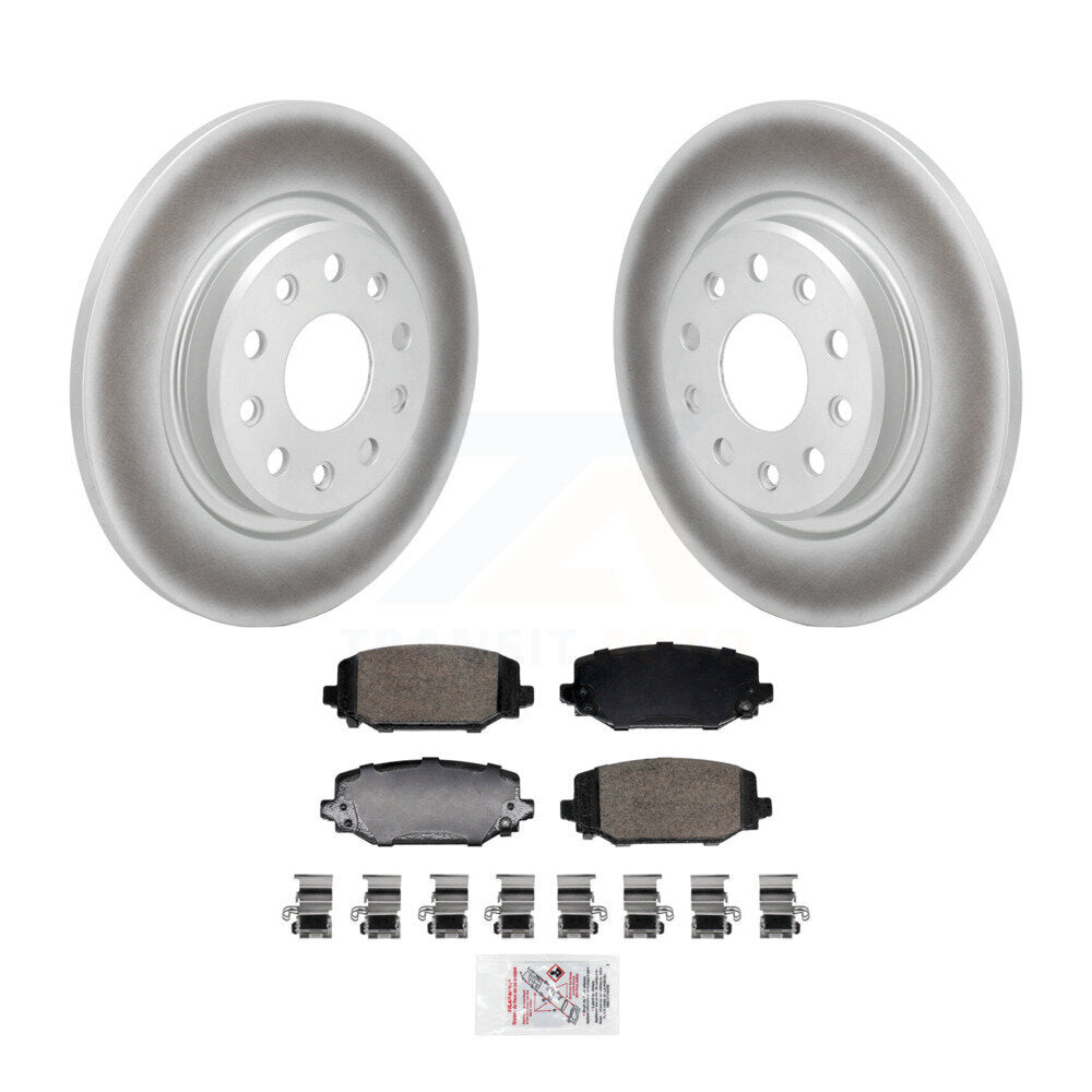 Transit Auto KGA-107530 Disc Brake Kit for 2021-2023 Jeep Grand Cherokee L - Rear