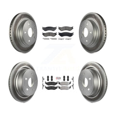 Transit Auto KGA-107533 Disc Brake Kit for 2002-2006 Dodge Ram 1500, Dodge Durango - Front and Rear