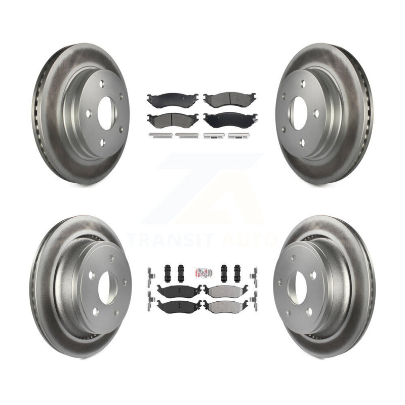 Transit Auto KGA-107533 Disc Brake Kit for 2002-2006 Dodge Ram 1500, Dodge Durango - Front and Rear