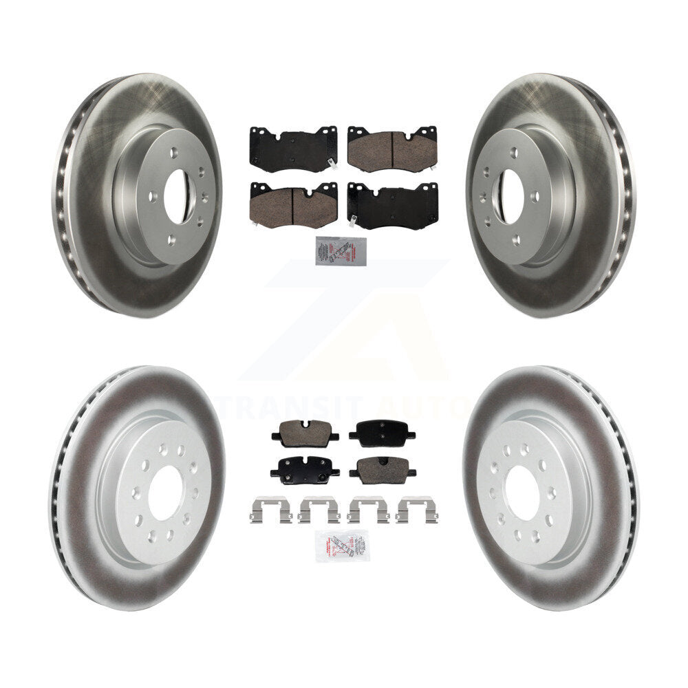 Transit Auto KGA-107536 Disc Brake Kit for 2020-2023 Cadillac CT4 - Front and Rear